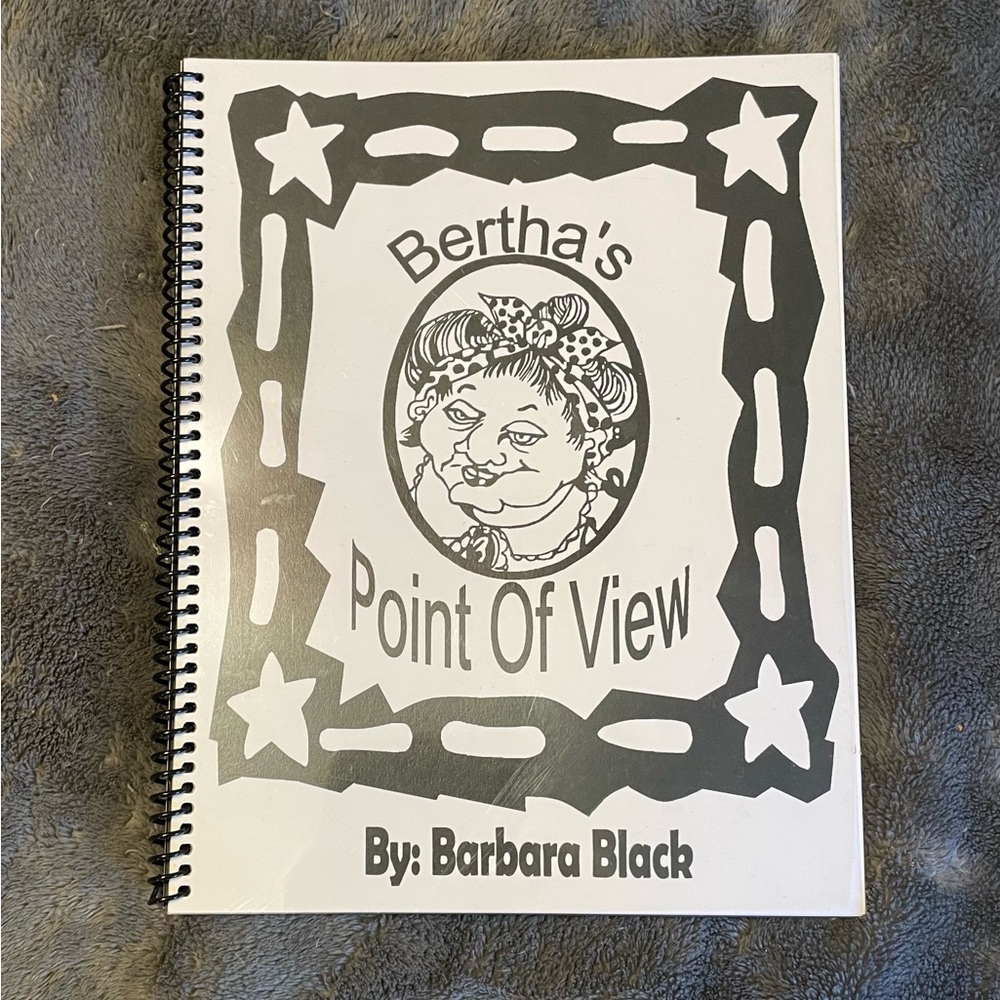 Women’s Funny Book of Drawings with Choice of Red or White Bag